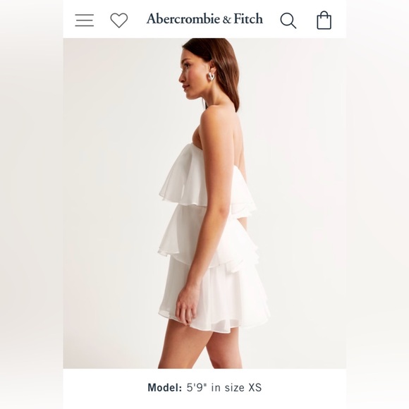 Abercrombie & Fitch Dresses & Skirts - NWT Abercrombie & Fitch tiered chiffon mini dress